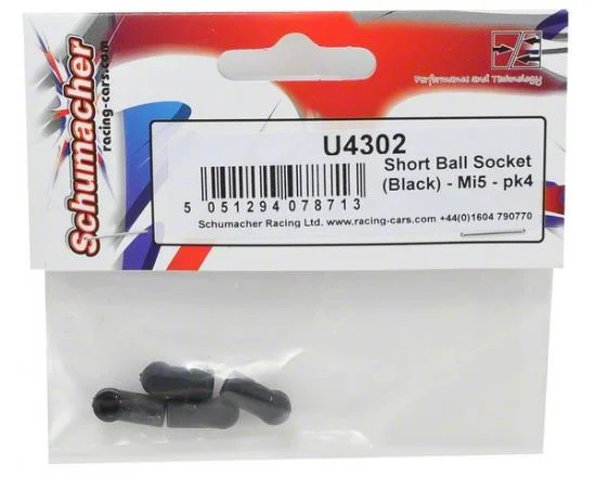Ball Socket Short (Black) - Mi5 - (4) — image 3 of 3