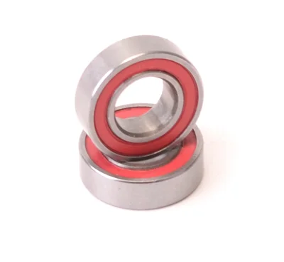Ball Bearing 5x10x3 Red Sealed (2) — image 2 of 2