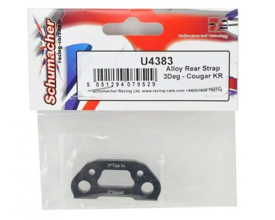 Alloy Rear Strap 3Deg - Cougar KR &mdash; image 2 of 2