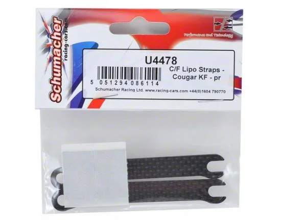 Carbon Fibre Lipo Straps - Cougar KF (2) — image 3 of 3