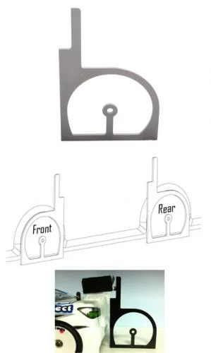 Touring Car Wheel Arch Cutting Jig — image 2 of 2