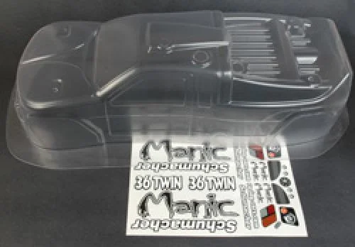 Body & Decal; Clear - Manic &mdash; image 2 of 2