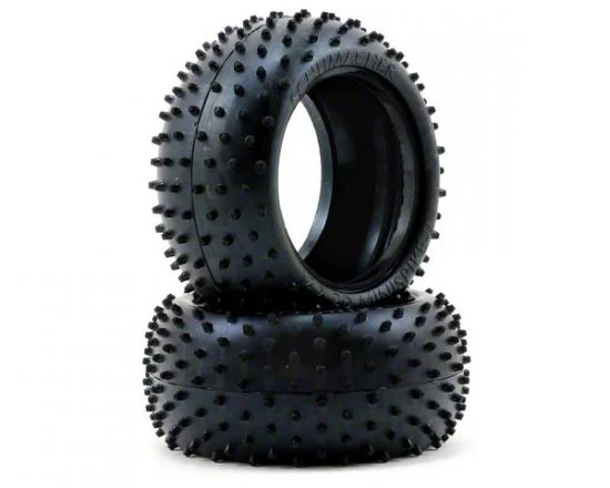 Schumacher Mini Spike 2 Rear Buggy Tyres - Blue - 1 Pair — image 2 of 4