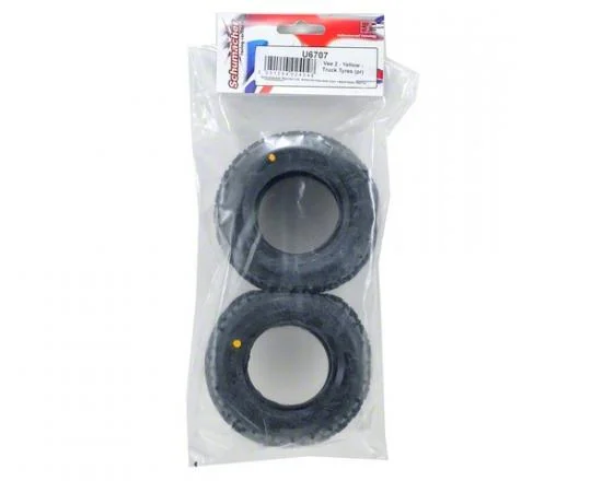 Schumacher VEE 2 2.2 Truck Tyres - Yellow (2) — image 3 of 4