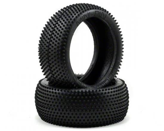 Schumacher Silver Mini Pin 1:8 Buggy Tyres - 1 Pair — image 2 of 4