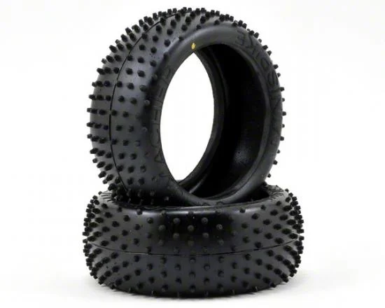 Schumacher Yellow Mini Spike 1:8 Buggy Tyres - 1 Pair — image 2 of 4