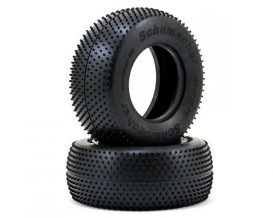 Schumacher Short Course Tyre - Mini Pin - Blue — image 2 of 4
