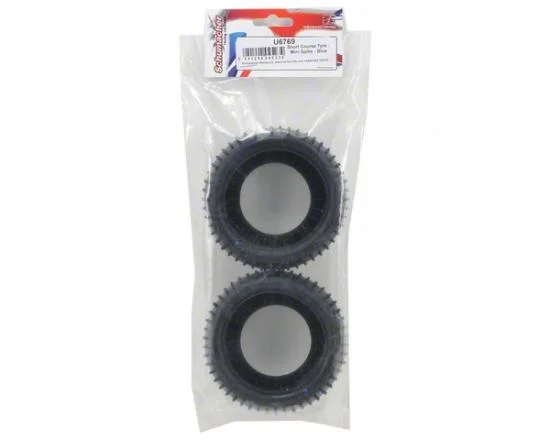 Schumacher Short Course Tyre - Mini Spike - Blue — image 3 of 4