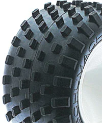 Schumacher Stagger Rib 2.2 Truck Tyres - Silver (2) — image 2 of 3