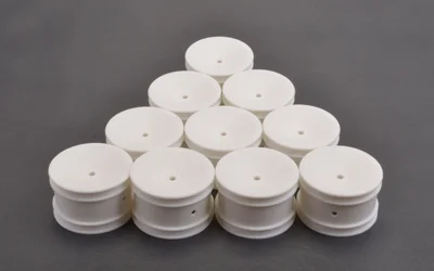 Schumacher 1:10 Rear Buggy Wheels - White - 5 Pairs — image 2 of 2