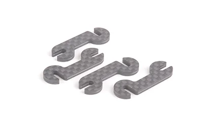 Carbon Fibre 2.5mm Ride Height Spacer - Atom 2 (4) — image 2 of 2