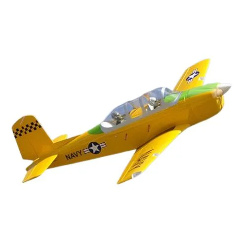 Seagull Turbo Mentor (26cc) 1.9m (74.8in) with 84 Electric Retracts + 100 Nose Retract (Yellow) &mdash; image 2 of 8