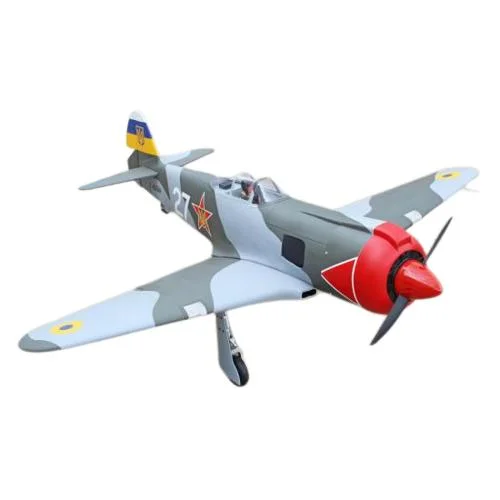 Seagull Yakovlev Yak-3 (20cc) 1.6m (63in) with 84 Electric Retracts — image 2 of 6