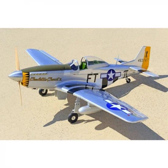 Seagull P-51D Mustang / Charlottes Chariot (35cc) 1.8m (71in) (With Retracts) — image 3 of 9