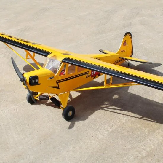 Seagull J-3 Cub (20cc) 2.23m (88.2in) with Scale U/C, Wheels + Air Tyres — image 9 of 12