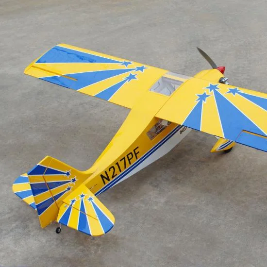 Seagull Super Decathlon 75-91 (15-20cc) 1.8m (70.9in) Yellow &mdash; image 3 of 9