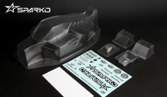 Sparko F8 Buggy Body (Clear) — image 2 of 4