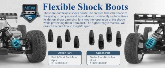 Sparko F8 Flexible Shock Boots Rear (4) &mdash; image 2 of 2