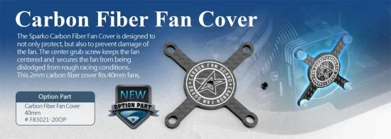 Sparko F8 Carbon Fan Cover 40mm — image 2 of 2