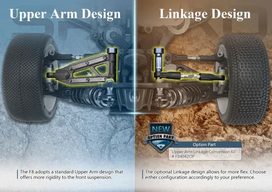 Sparko F8 Up Arms Linkage Conversion Kit — image 2 of 2