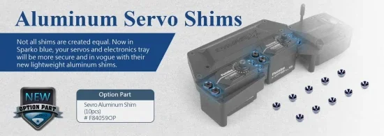 Sparko F8 Servo Aluminium Shim (10) — image 2 of 2