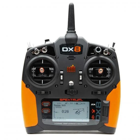 Orange Grip Set w/ Tape: DX6G2/3 DX8G2 &mdash; image 2 of 5