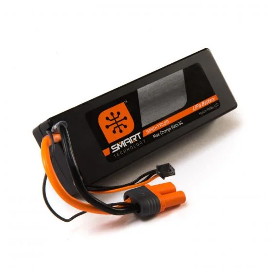 Spektrum Smart LiPo - 5000mah 4S 14.8V 30C Hard Case - IC5 — image 1 of 6
