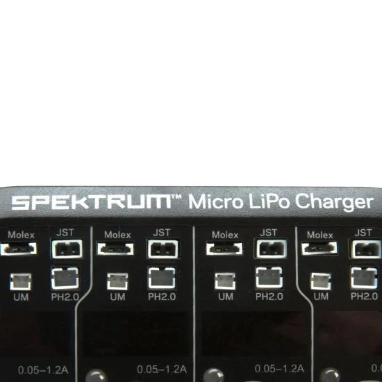 Spektrum Smart Micro 4 Port AC/DC 1S LiPo Charger — image 3 of 11