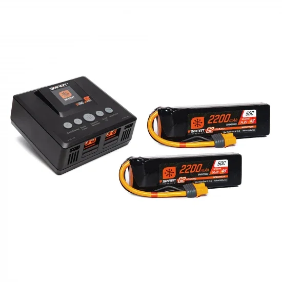 Smart Powerstage Air Bundle: G2 2200mAh 4S 50C LiPo IC3 And S2 &mdash; image 2 of 5