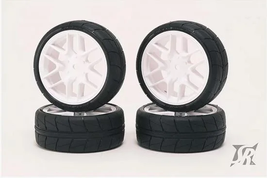 FMS Sweep Hankook Tread 36Deg 24mm Glued Tc Tyres 12Spoke Asphalt — image 2 of 5