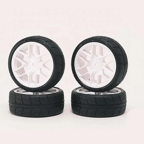 FMS Sweep Hankook Tread 36Deg 24mm Glued Tc Tyres 12Spoke Asphalt — image 1 of 5