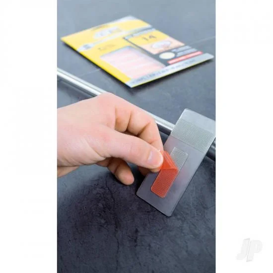 Super Glue Double-Sided Permanent Mounting Strips (10 strips, 48mmx18mm) — image 3 of 5