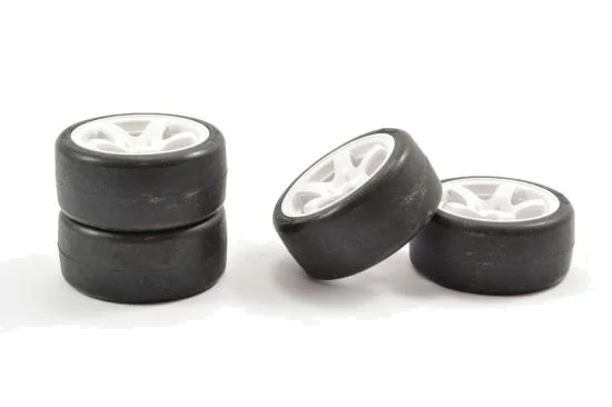 Sweep Mini Tyres Pre Glued on 12mm Hex Mini Wheels 33 Deg (Set of 4) &mdash; image 5 of 6