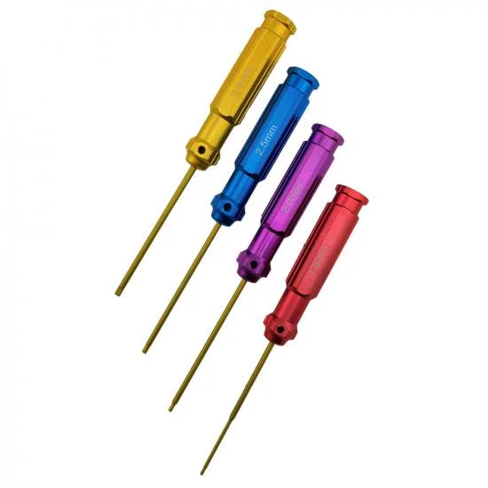 Hex Driver Set 1.5/2/2.5/3mm Coloured — image 1 of 6