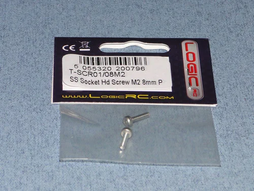 SS Socket HD Screw M2 8mm (2) - Bulk Pack Of 5 — image 2 of 2