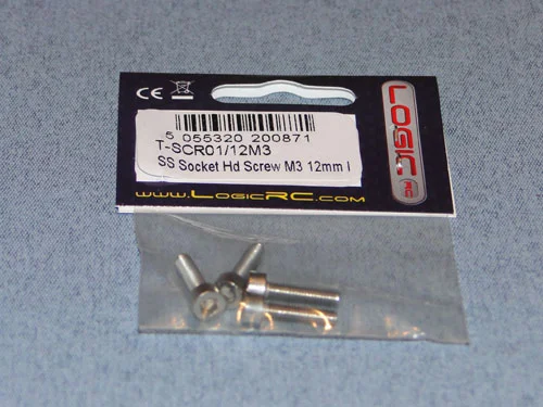 SS Socket HD Screw M3 12mm (4) - Bulk Pack Of 5 — image 2 of 2