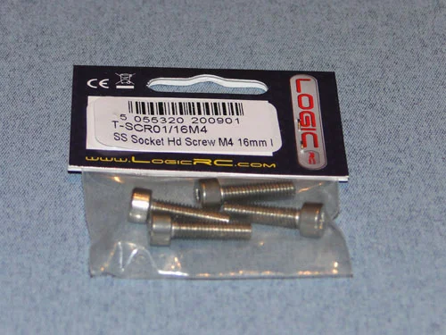 SS Socket HD Screw M4 16mm (4) - Bulk Pack Of 5 — image 2 of 2