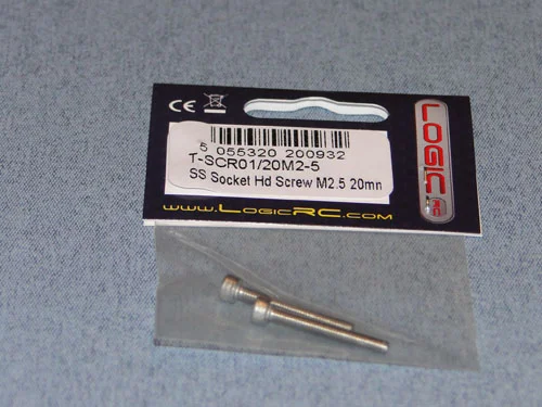 SS Socket HD Screw M2.5 20mm (2) - Bulk Pack Of 5 — image 2 of 2