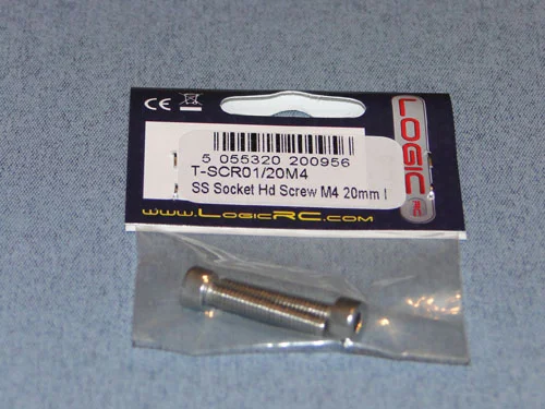 SS Socket HD Screw M4 20mm (2) - Bulk Pack Of 5 — image 2 of 2