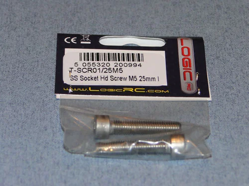SS Socket HD Screw M5 25mm (2) - Bulk Pack Of 5 — image 2 of 2