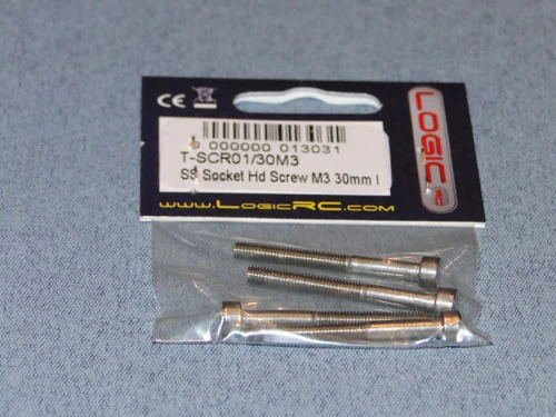 SS Socket HD Screw M3 30mm (4) - Bulk Pack Of 5 — image 2 of 2