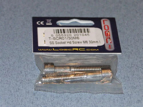SS Socket HD Screw M6 30mm (2) - Bulk Pack Of 5 — image 2 of 2