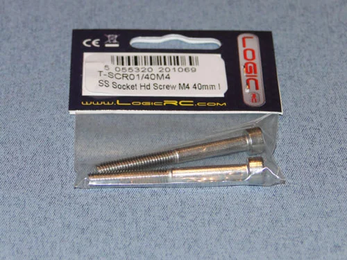 SS Socket HD Screw M4 40mm (2) - Bulk Pack Of 5 — image 2 of 2