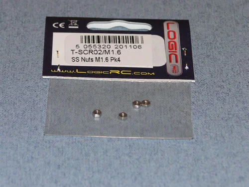 SS Nuts M1.6 (4) - Bulk Pack Of 5 — image 2 of 2