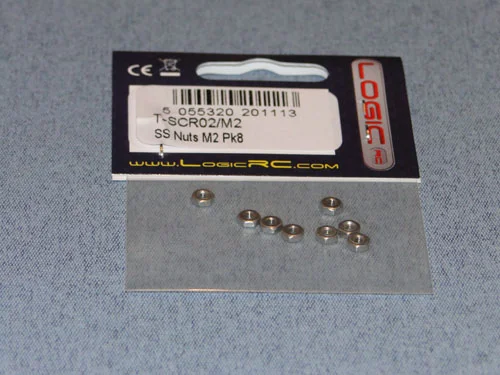 SS Nuts M2 (8) - Bulk Pack Of 5 — image 2 of 2