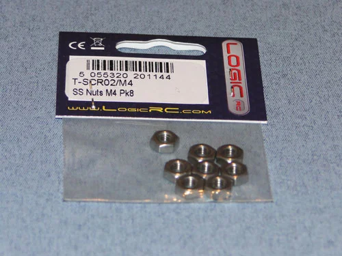 SS Nuts M4 (8) - Bulk Pack Of 5 — image 2 of 2
