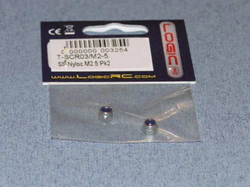 SS Nyloc M2.5 (4) - Bulk Pack Of 5 — image 2 of 2