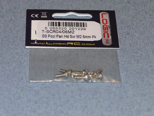 SS Pozi Pan Head Scr M2 6mm (8) - Bulk Pack Of 5 &mdash; image 2 of 2