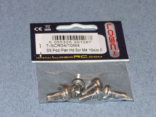 SS Pozi Pan Head Scr M4 10mm (6) - Bulk Pack Of 5 &mdash; image 2 of 2
