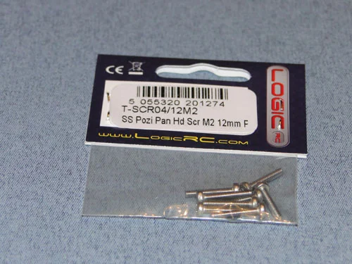 SS Pozi Pan Head Scr M2 12mm (8) - Bulk Pack Of 5 — image 2 of 2